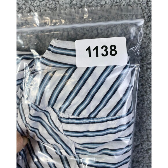 44MM Authentic Legendary Work Wear Mens Large Striped Western Pearl Snap - Picture 13 of 13